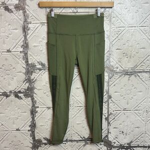 Athleta X Allyson Felix collab sage Green Leggings